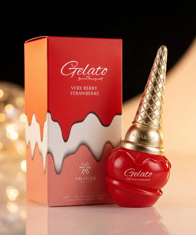 Gelato Very Berry Strawberry 100ml – Amaran