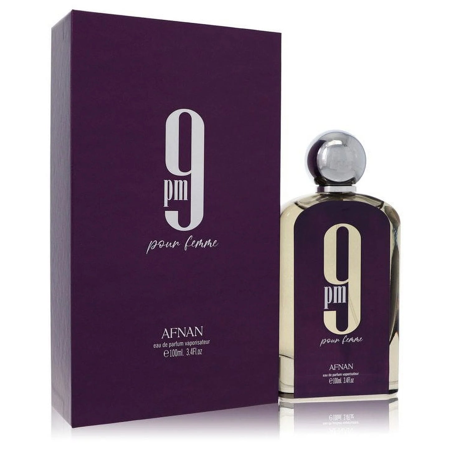 9 PM Pour Femme Violet EDP 100ml – Afnan